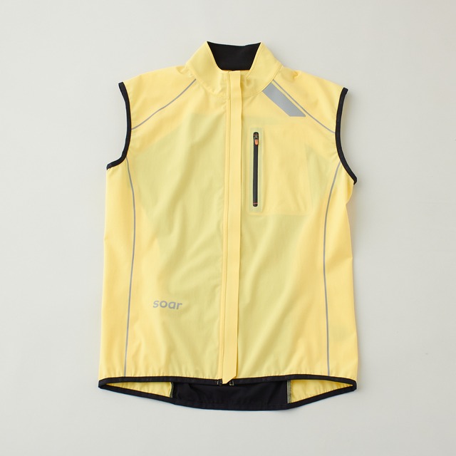 SOAR(ソアー)WINTER GILET メンズランニングベストYellow