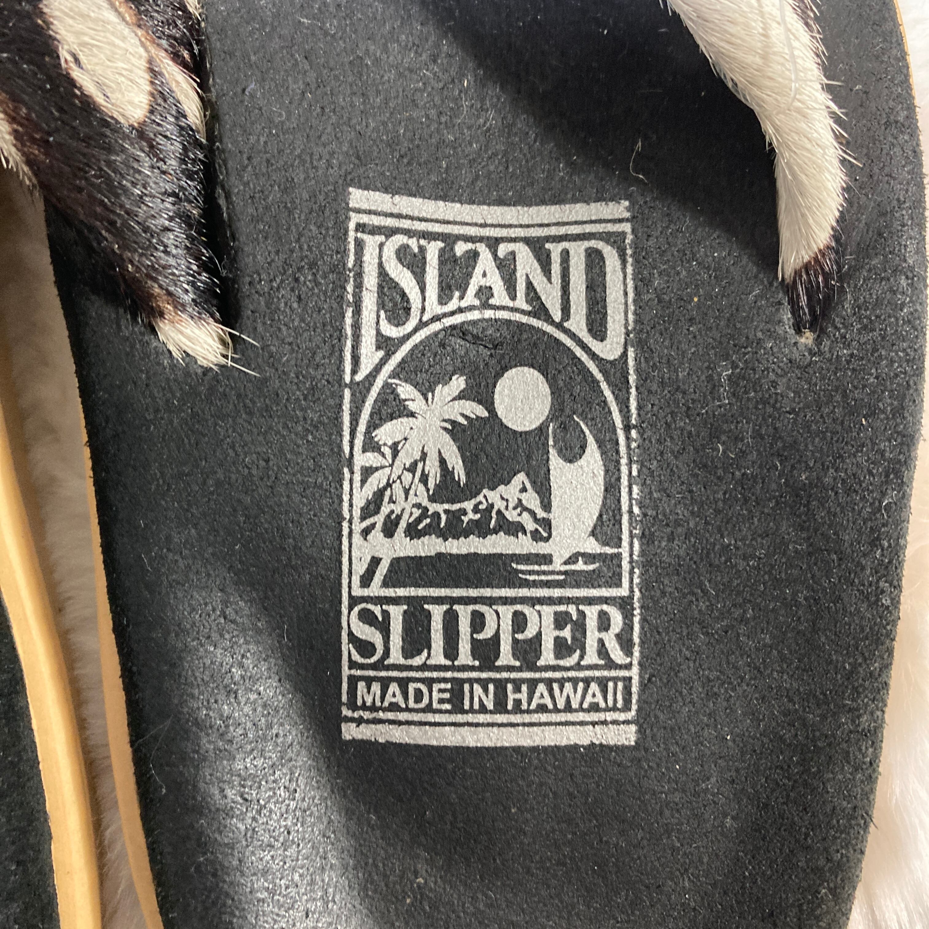 ハワイ製 ISLAND SLIPPER アイランド スリッパ スエードトングサンダル