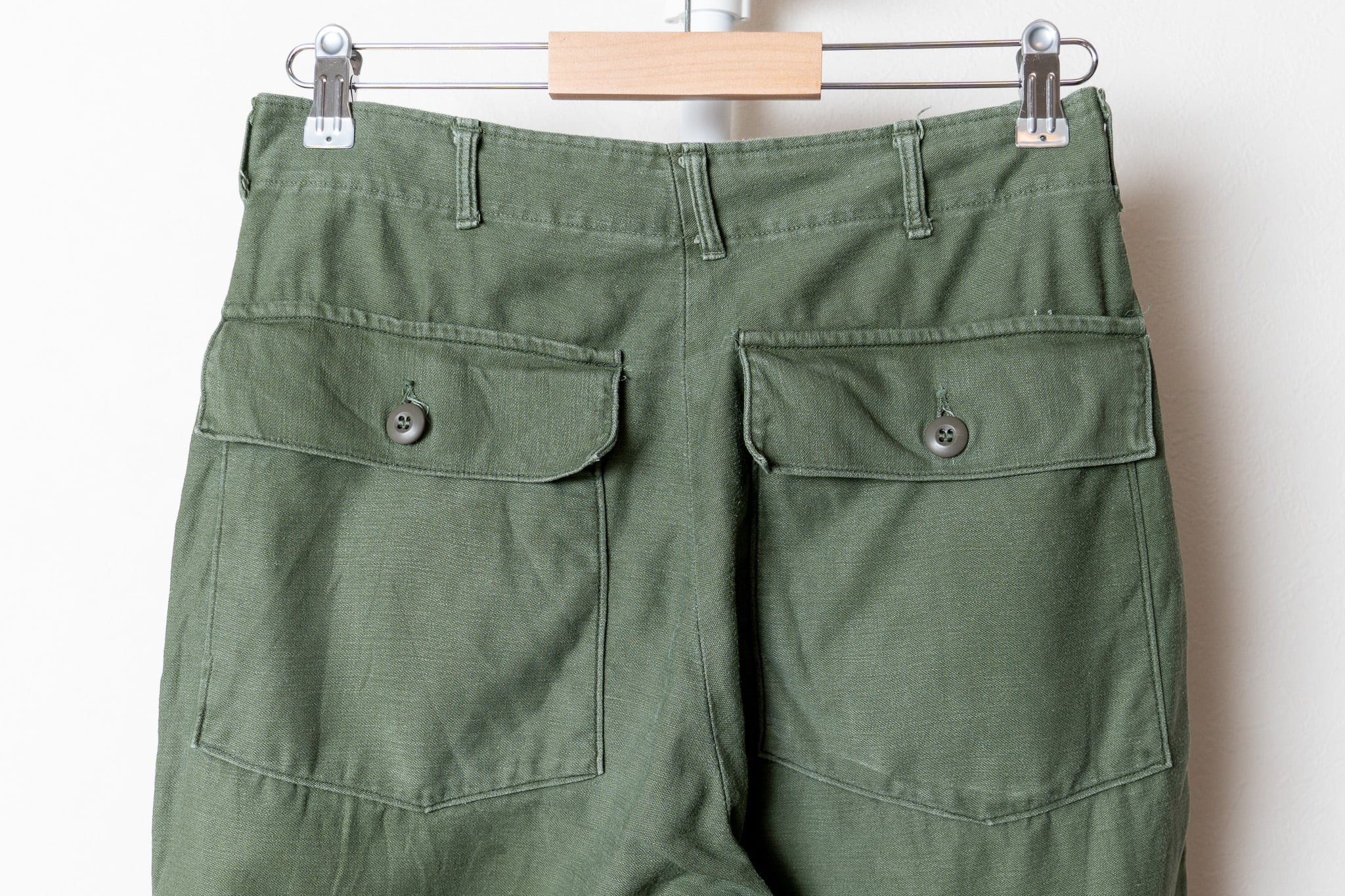 32×31】U.S.Army Utility Trousers OG-107 実物 米軍 ベイカーパンツ