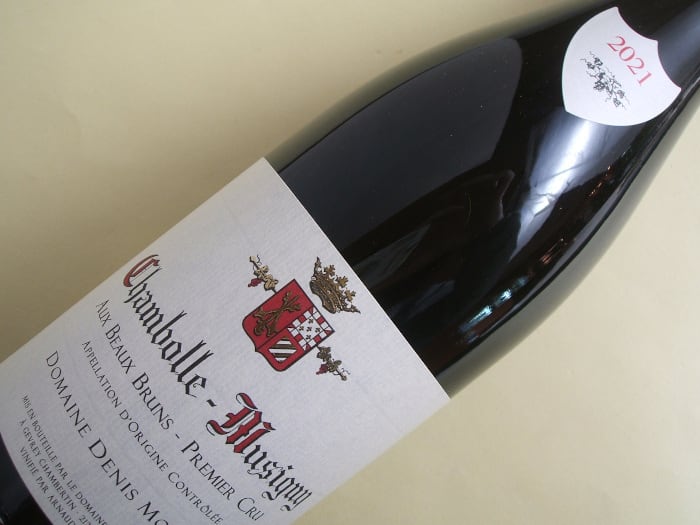 シャンボール・ミュジニー 1級 オー・ボー・ブリュン 2021年 ドニ・モルテ