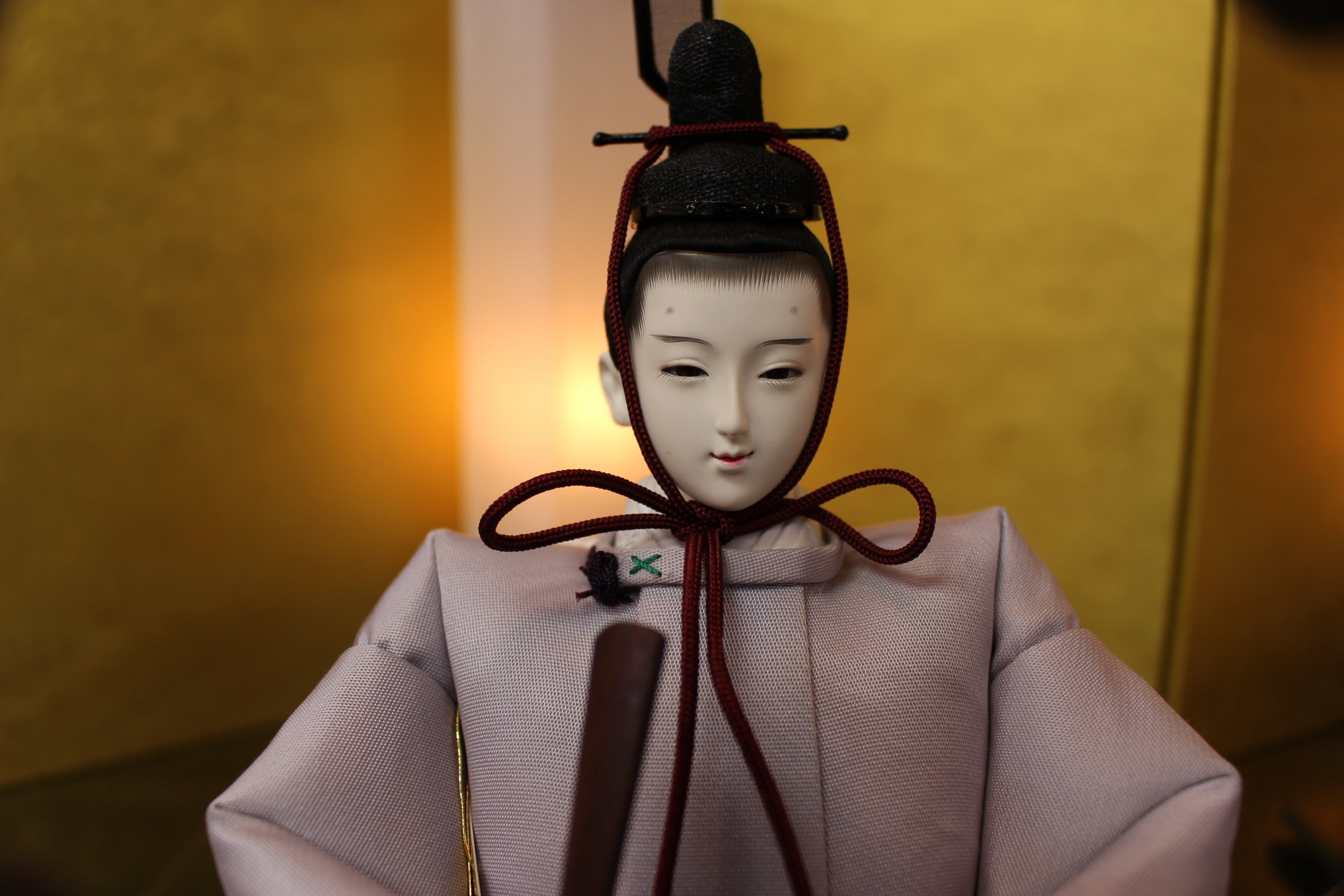 雛人形 三五親王飾り 清水久遊「切ばめ」限定1本 | SHIMADA DOLL