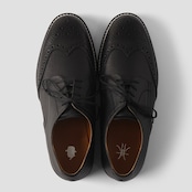 Tomo&Co  WING TIP  BLACK SHRINK TMTK-S-0029SH