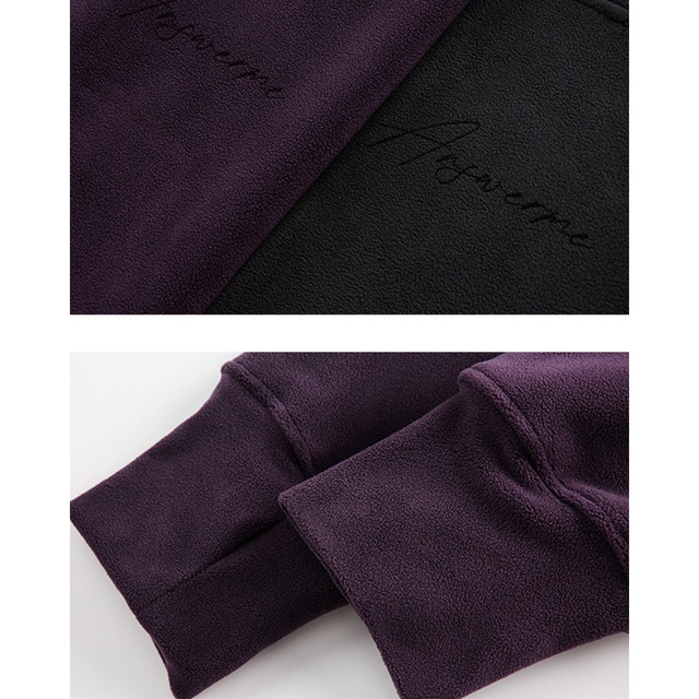 simple fleece high neck top　シンプルフリースハイネックトップス　J0575