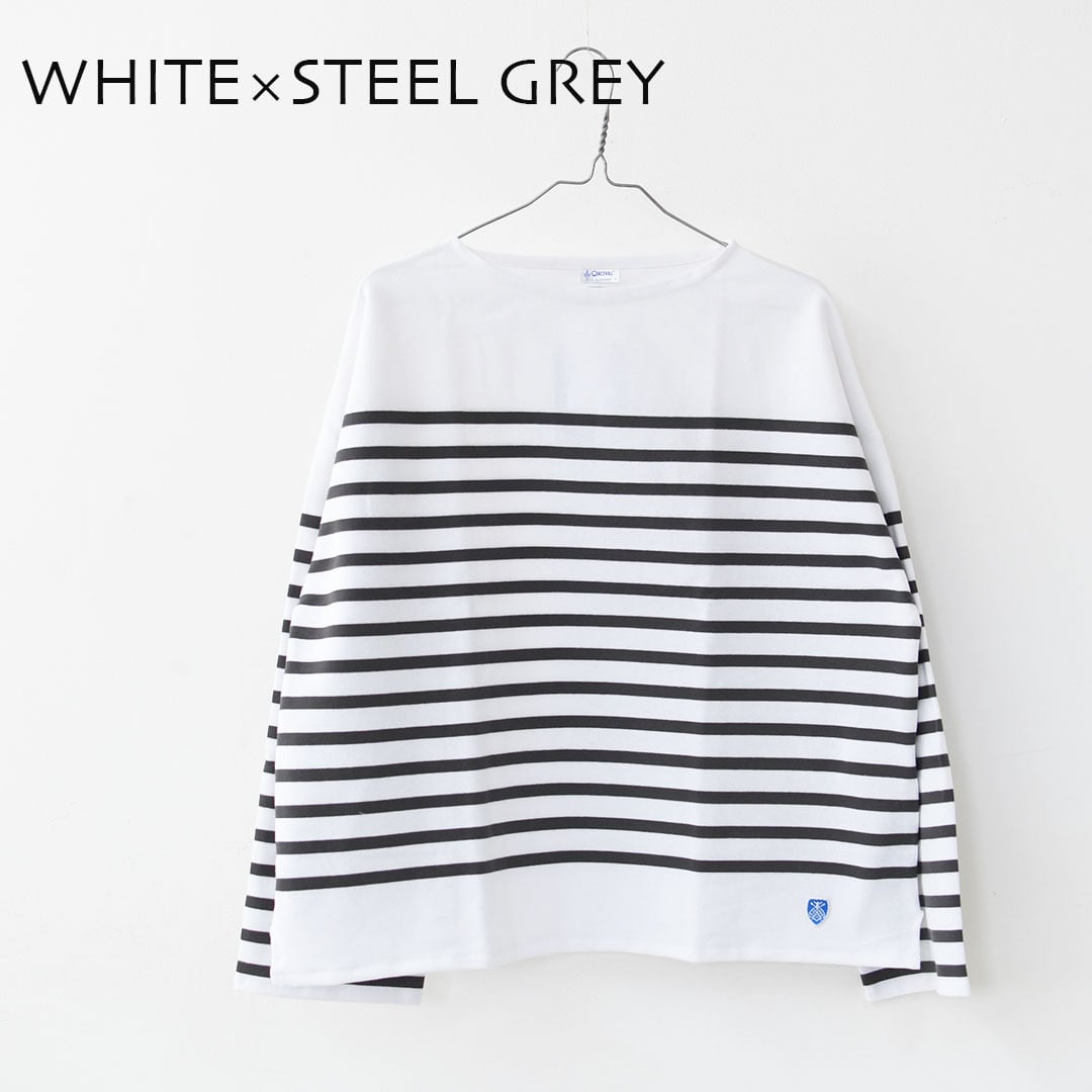 ORCIVAL [オーチバル・オーシバル] Rachel Boat Neck Wide Sailor T