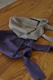 pelleq - cashmere tie - up hood