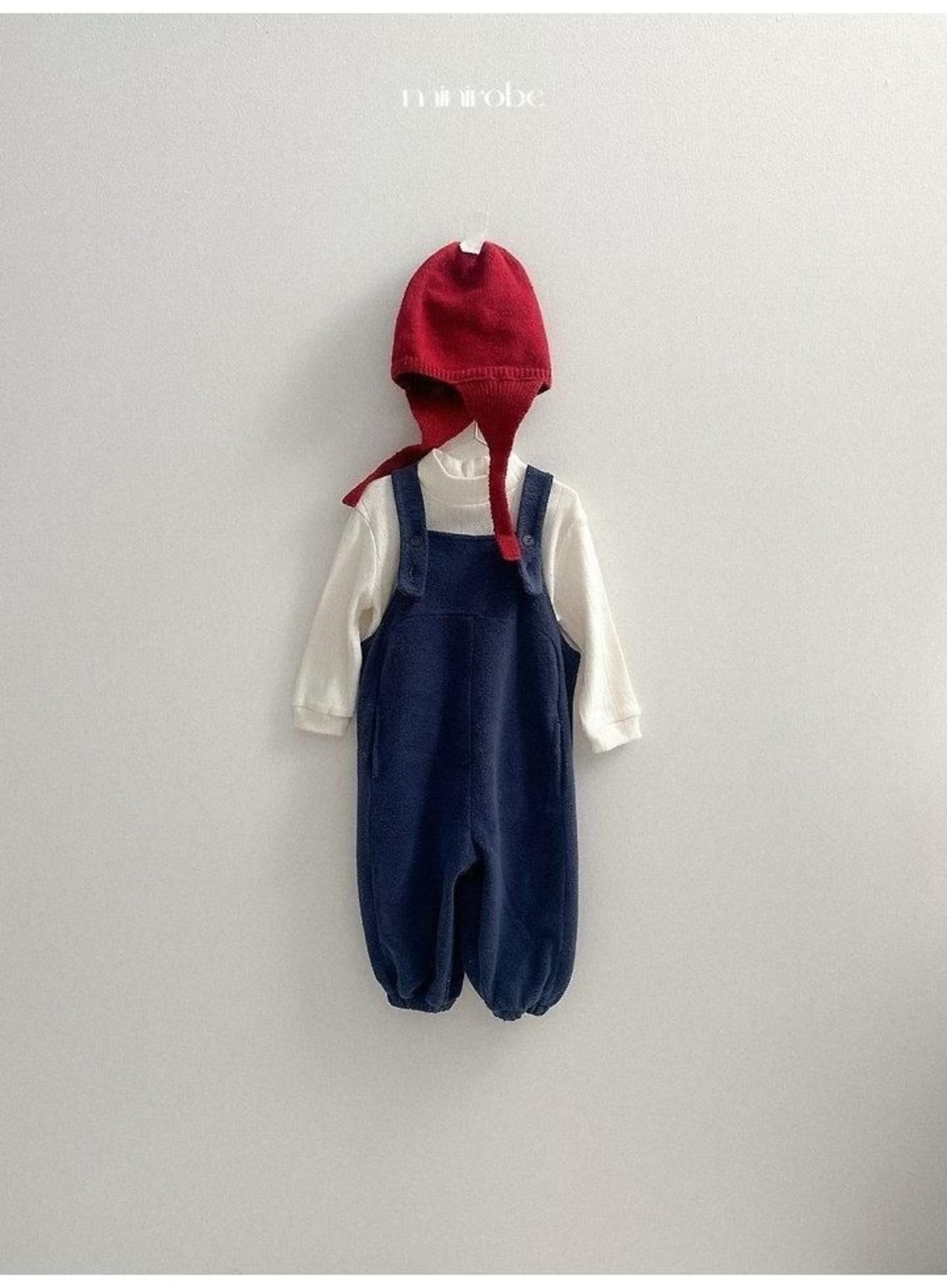 〖取寄〗韓国子供服 / 26winter / minirobe / テリーオーバーオール / キッズ *S~L*