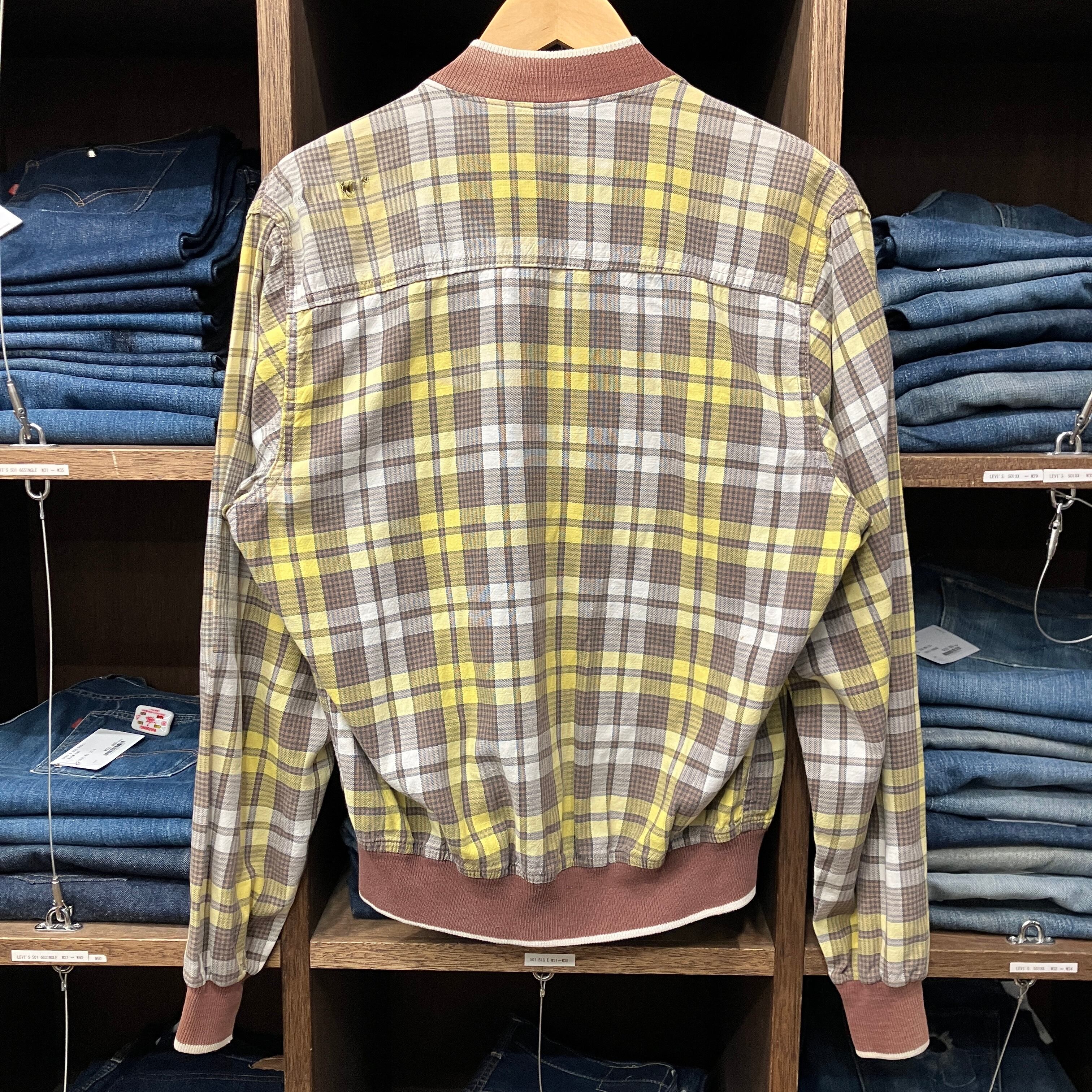 1960'S F/Z CHECK BLOUSON | safarionline