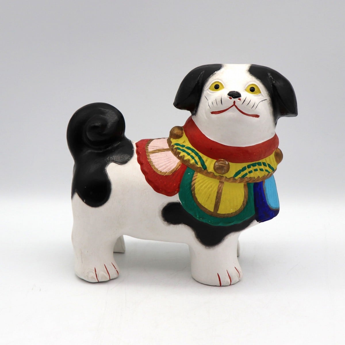 伏見人形・犬・戌・干支置物・十二支・郷土玩具・No.210713-089・梱包 