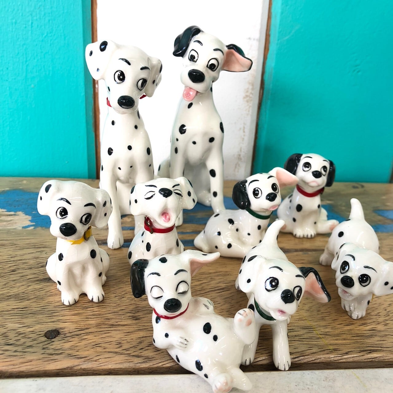 ◇送料無料!◇Disney One Hundred and One Dalmatians Figure Set【101