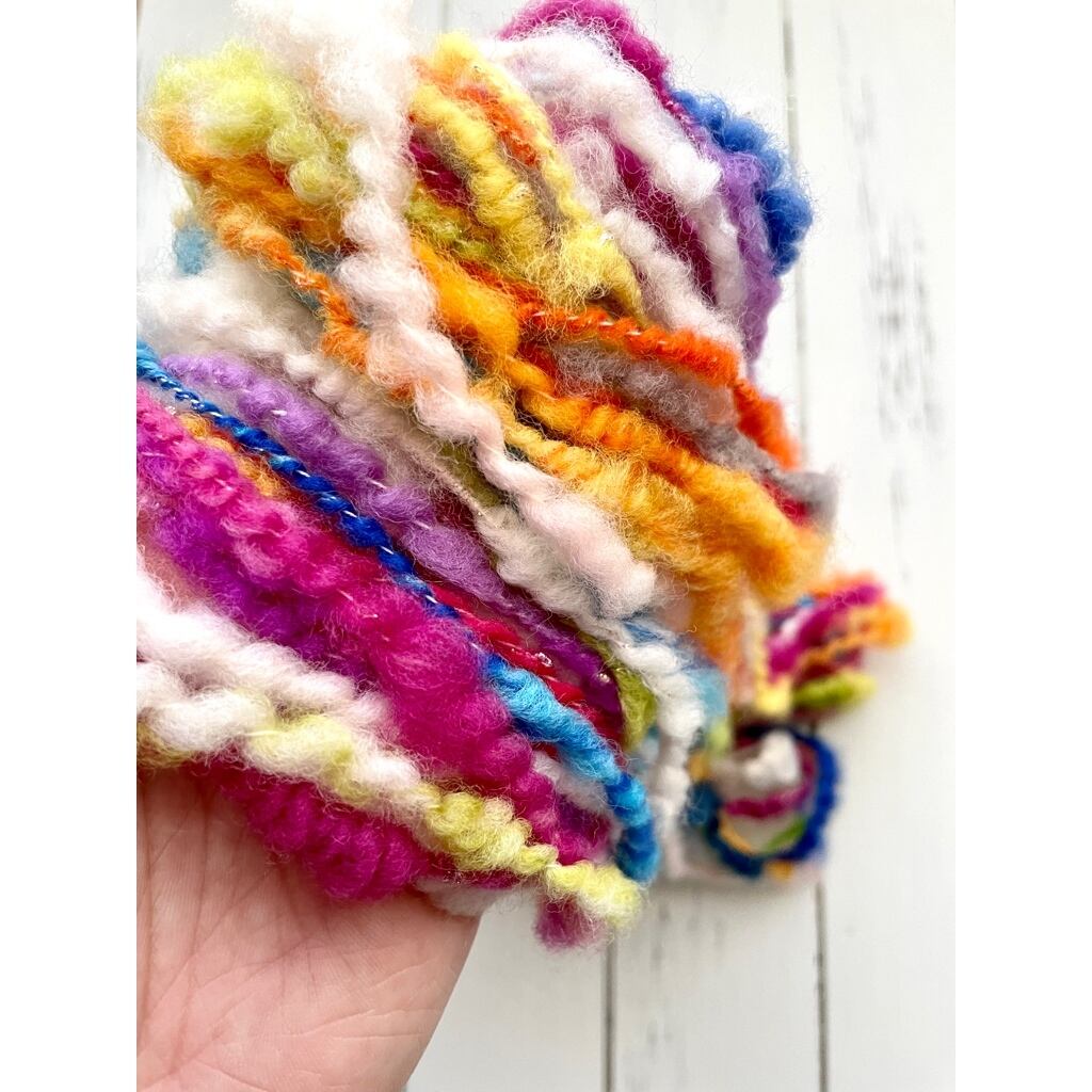 アートヤーン  手紡ぎ糸【21-1203】