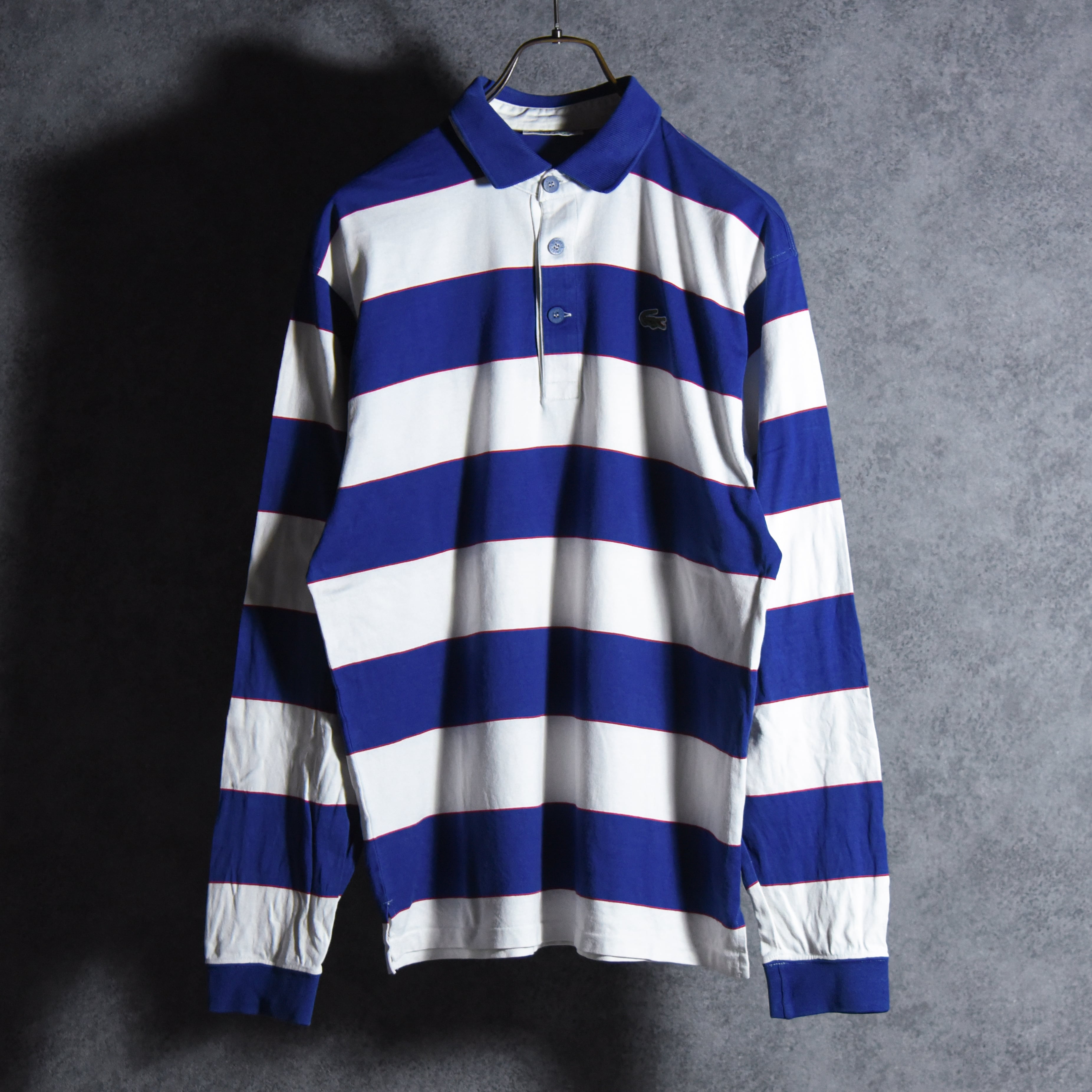 70-80s LACOSTE French Rugby shirt フレンチ ラコステ ラグビーシャツ