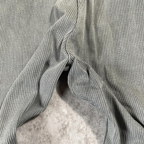 40s ファーマーズ コットンピケ フレンチワーク グレー パンツ W37 詳細写真14