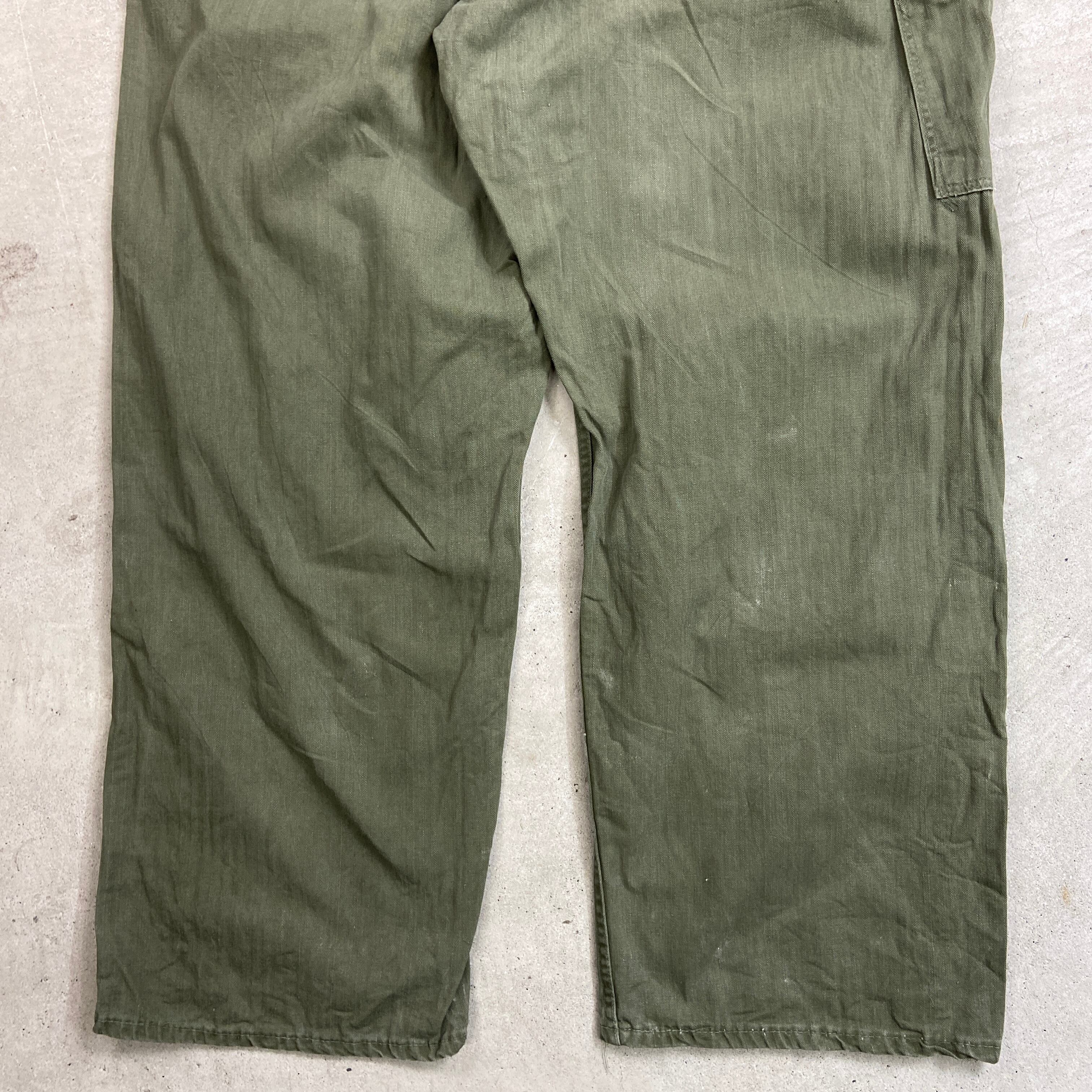 40年代 米軍実品 U.S.ARMY XX Corps HBT オールインワン 月桂樹ボタン