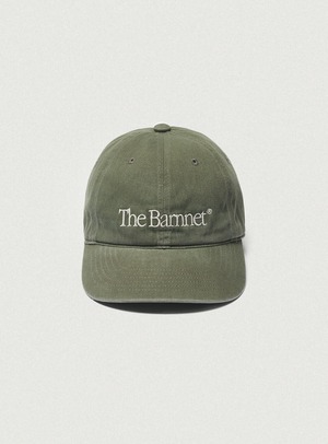 [The Barnnet] Logo Ball Cap_Dark Khaki 正規品 韓国ブランド 韓国通販 韓国代行 韓国ファッション ザ バーネット ザバーネット 日本 店舗