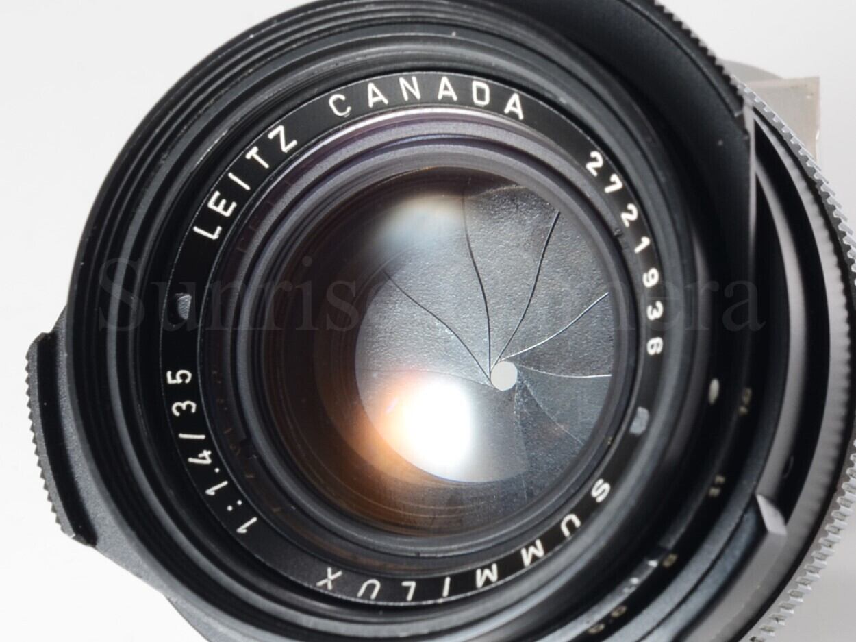 Leica LEITZ CANADA SUMMILUX M 35mm F1.4 第二世代 2nd ライカ