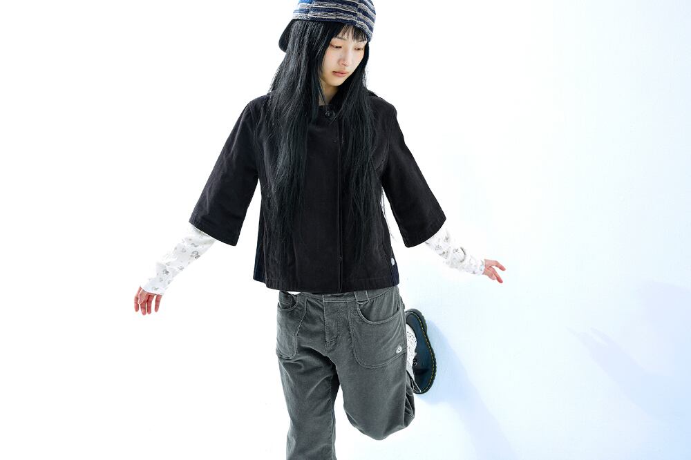 COYSEIO] HOODED CAPRI JACKET BLACK 正規品 韓国ブランド 韓国通販