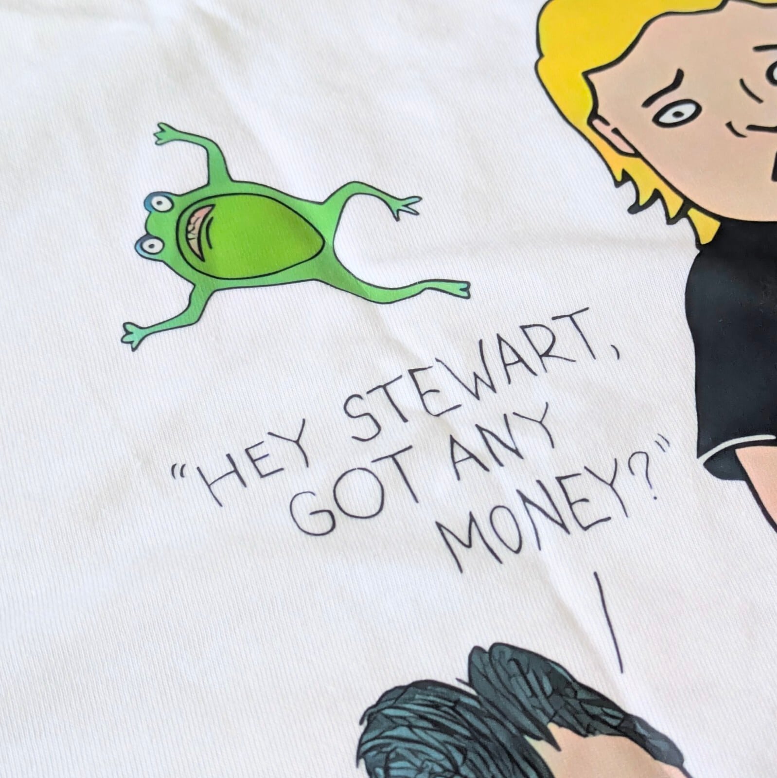【 Beavis and Butt-Head（ビーバスアンドバットヘッド）】『Stewart Stevenson / スチュワート・スティーヴンソン 』 Tシャツ / MTV 〚アメリカン雑貨 アメトイ〛