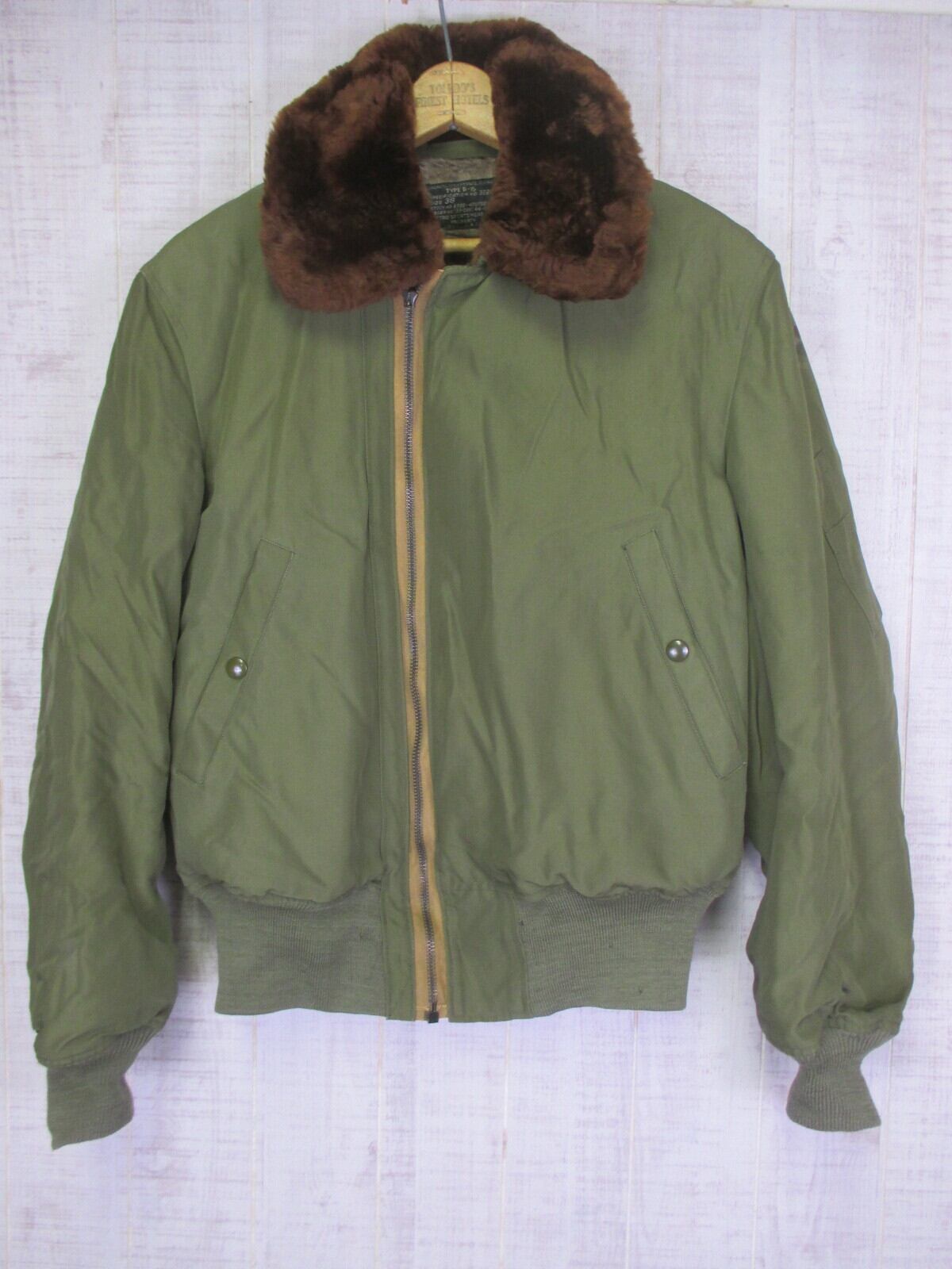 Schott B-15 A 1960年代 勿体なく us フライトジャケット