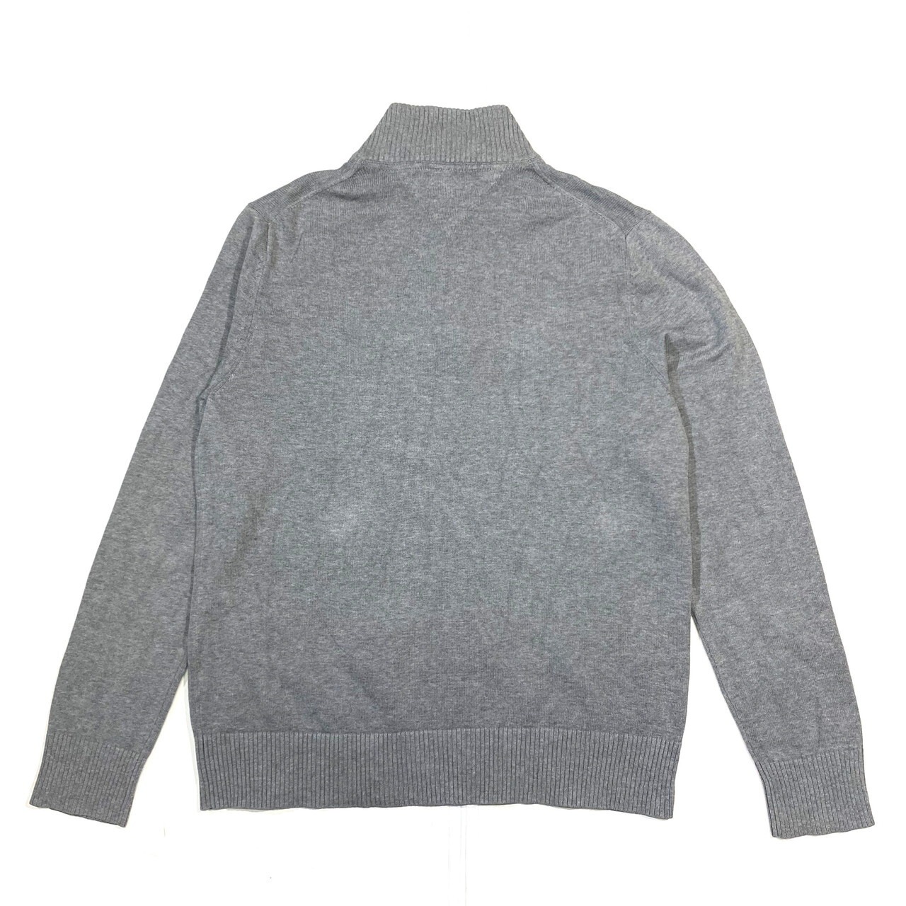 TOMMY HILFIGER トミーヒルフィガー ハーフジップ ハイネック コットン 