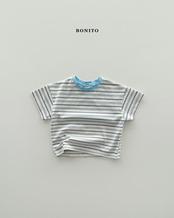 【取寄/韓国直送】BONITO 26/SM  モアストライプTシャツ｜夏服｜韓国子供服