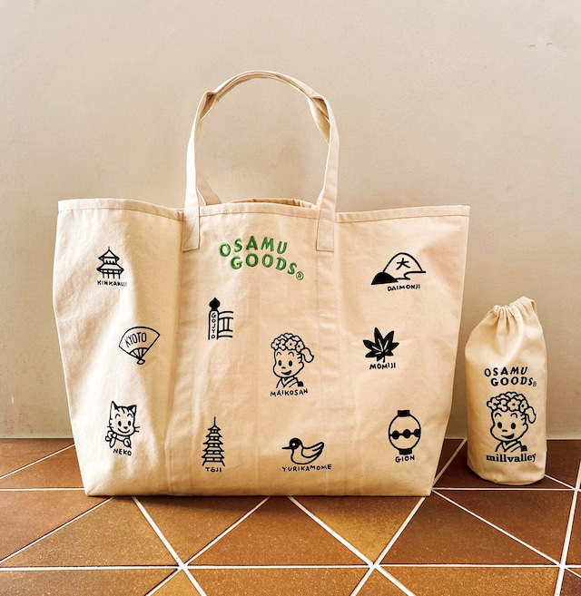 OSAMU GOODS market bag _kyoto