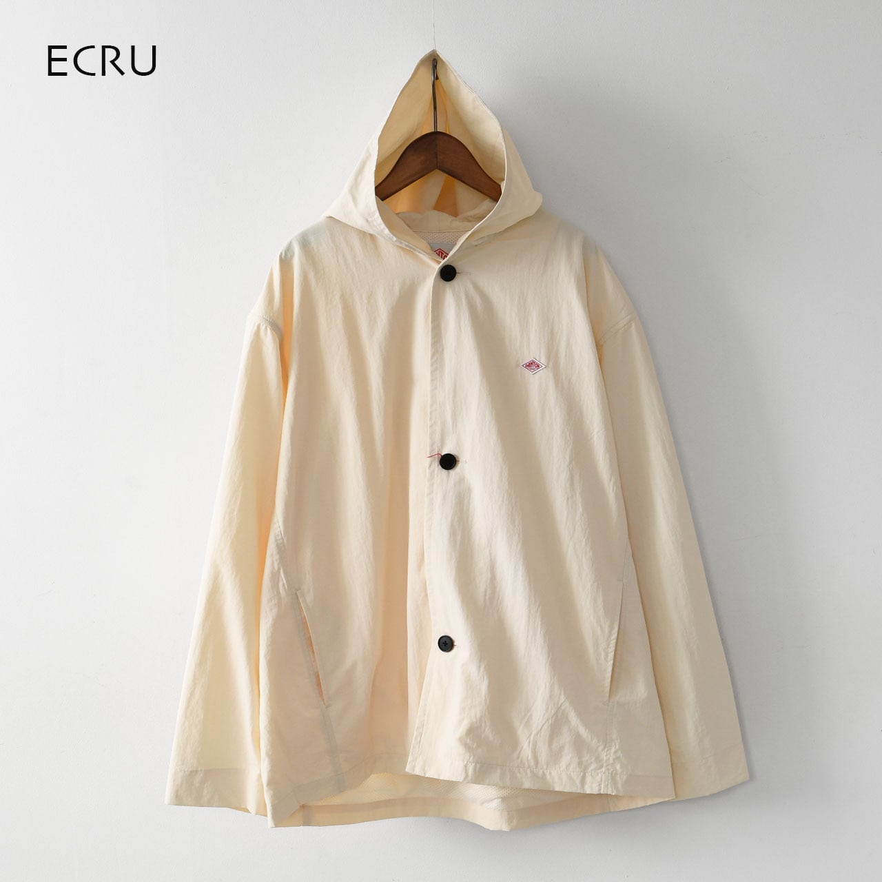 DANTON [ダントン] M NYLON TUSSER HOODED JACKET [DT-A0655TNY