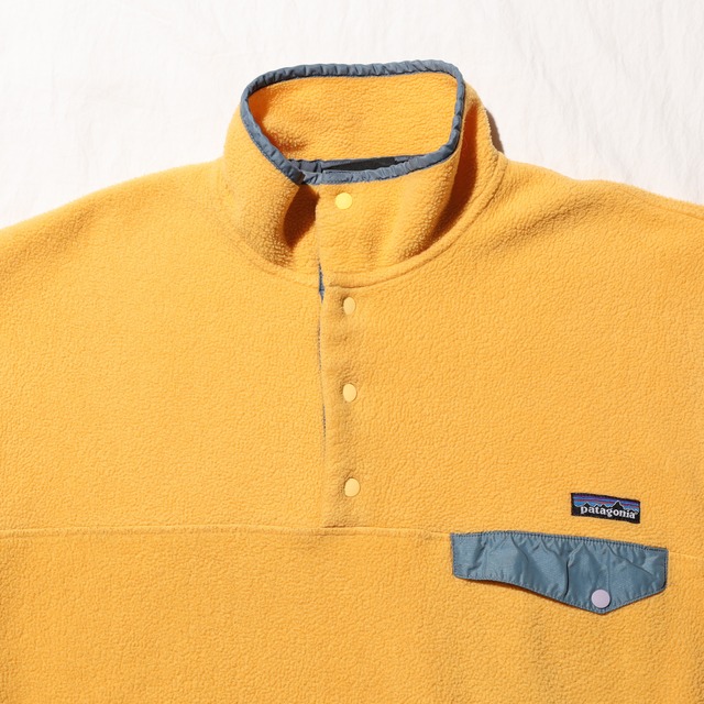 美品 M 98年 イエロー Synchilla Snap-T Patagonia シンチラ スナップT パタゴニア