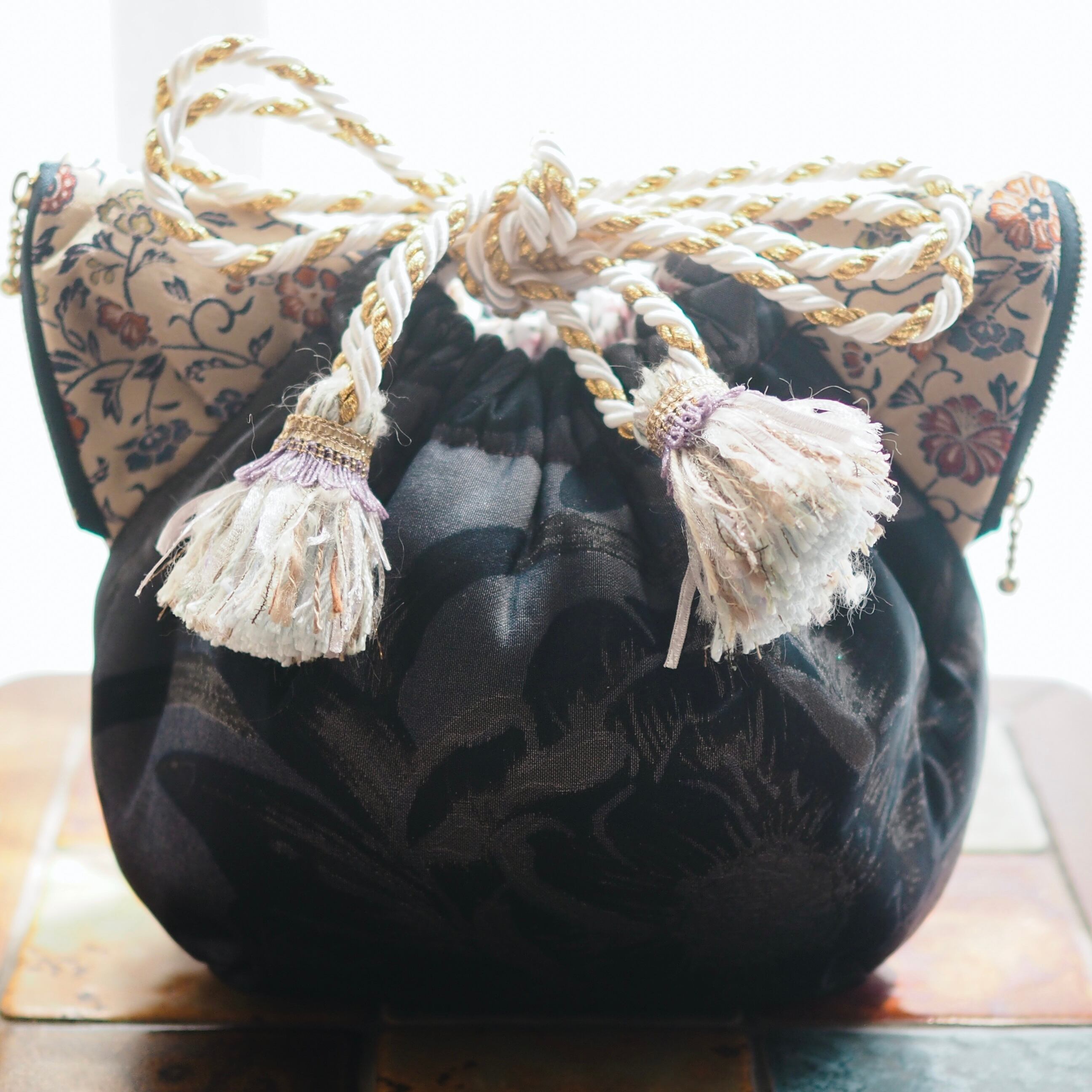 Cat*Drawstring №03(one of a kind)