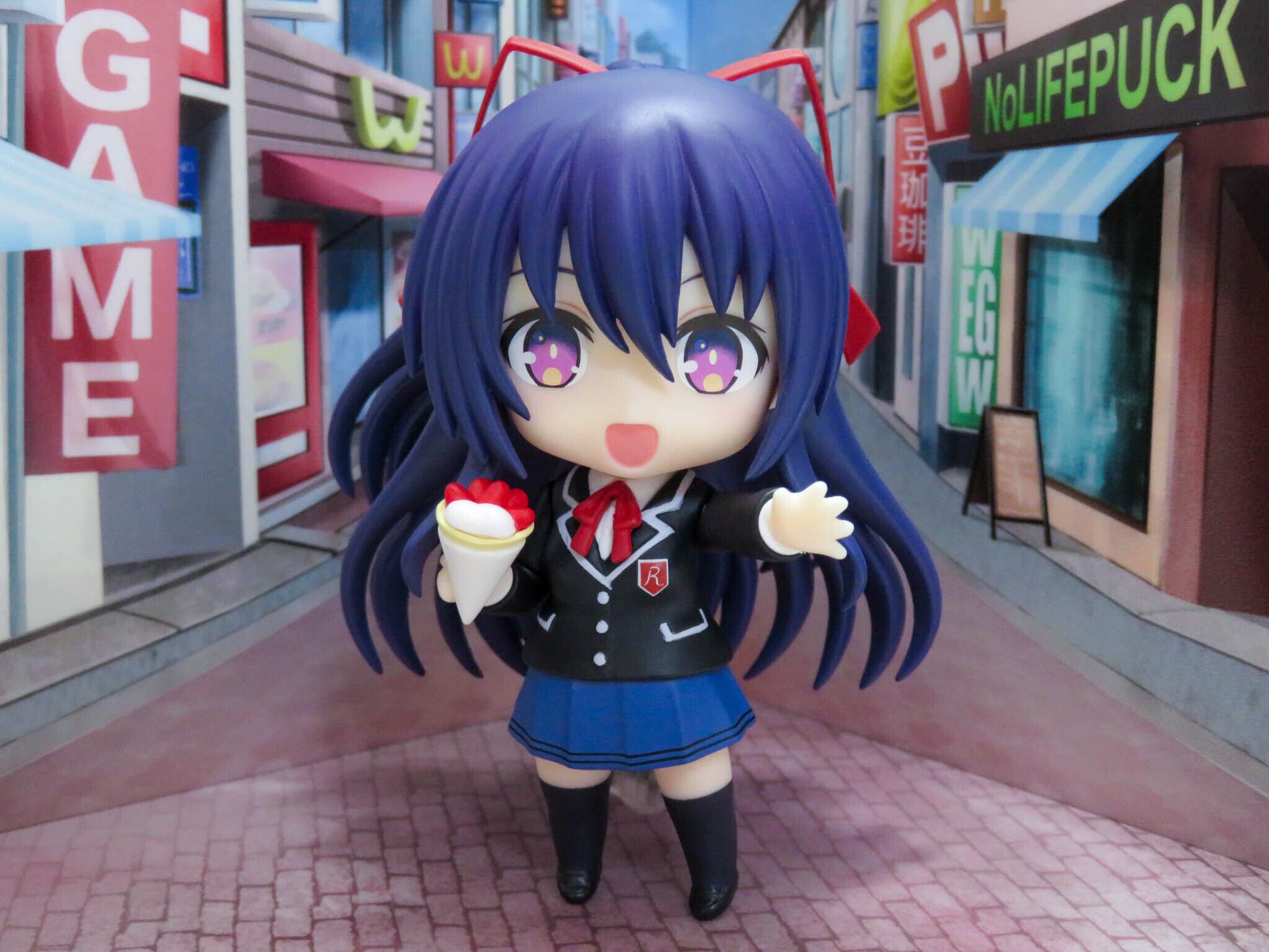 再入荷【2454】 夜刀神十香 制服Ver. 体パーツ 制服 ねんどろいど