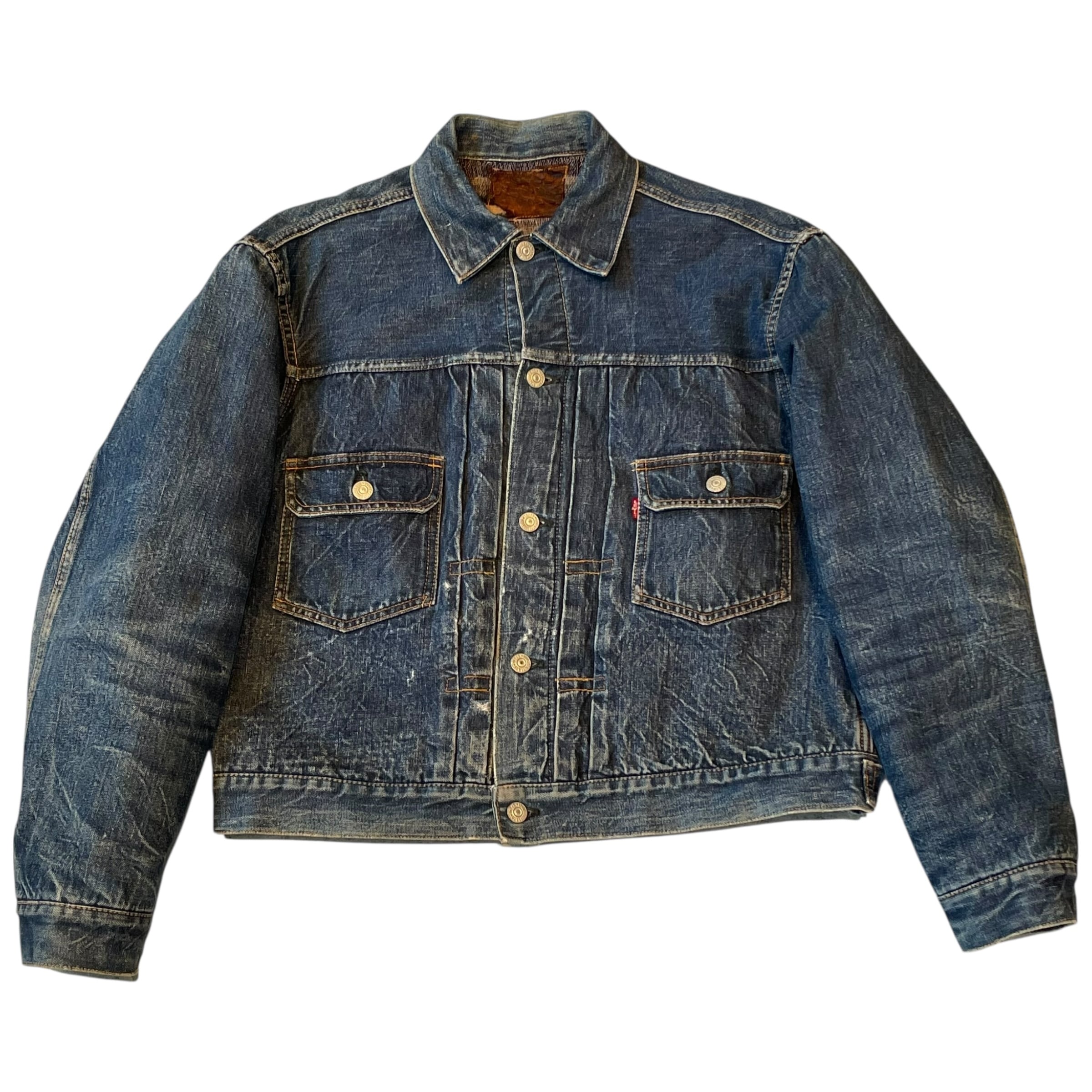 Special!!! 50s LEVI'S 507XX "Jerky tags" 2nd-type lining denim jacket