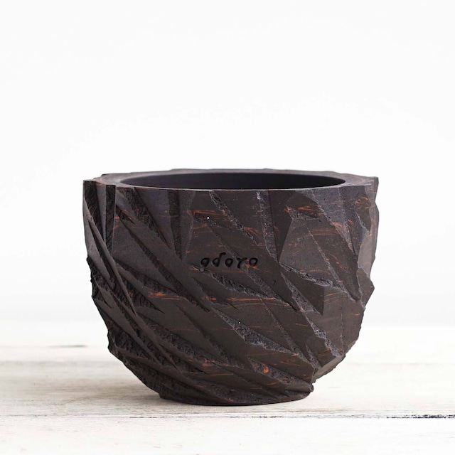 Premium by Odoro Wild Cutting Pot Black Marble M