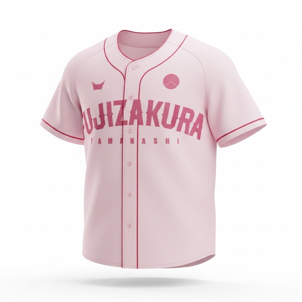 ベースボールシャツピンク | FCfujizakura
