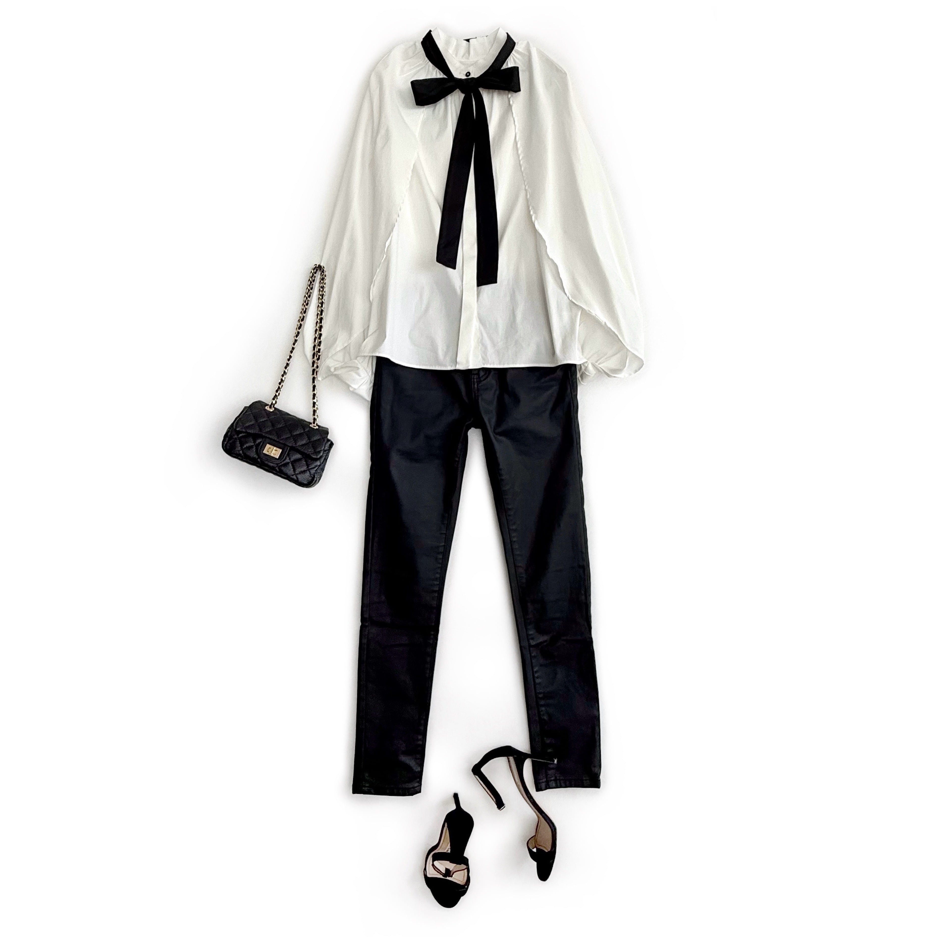 SYSORUS × akko3839 コーティングストレッチデニムパンツ WJ097