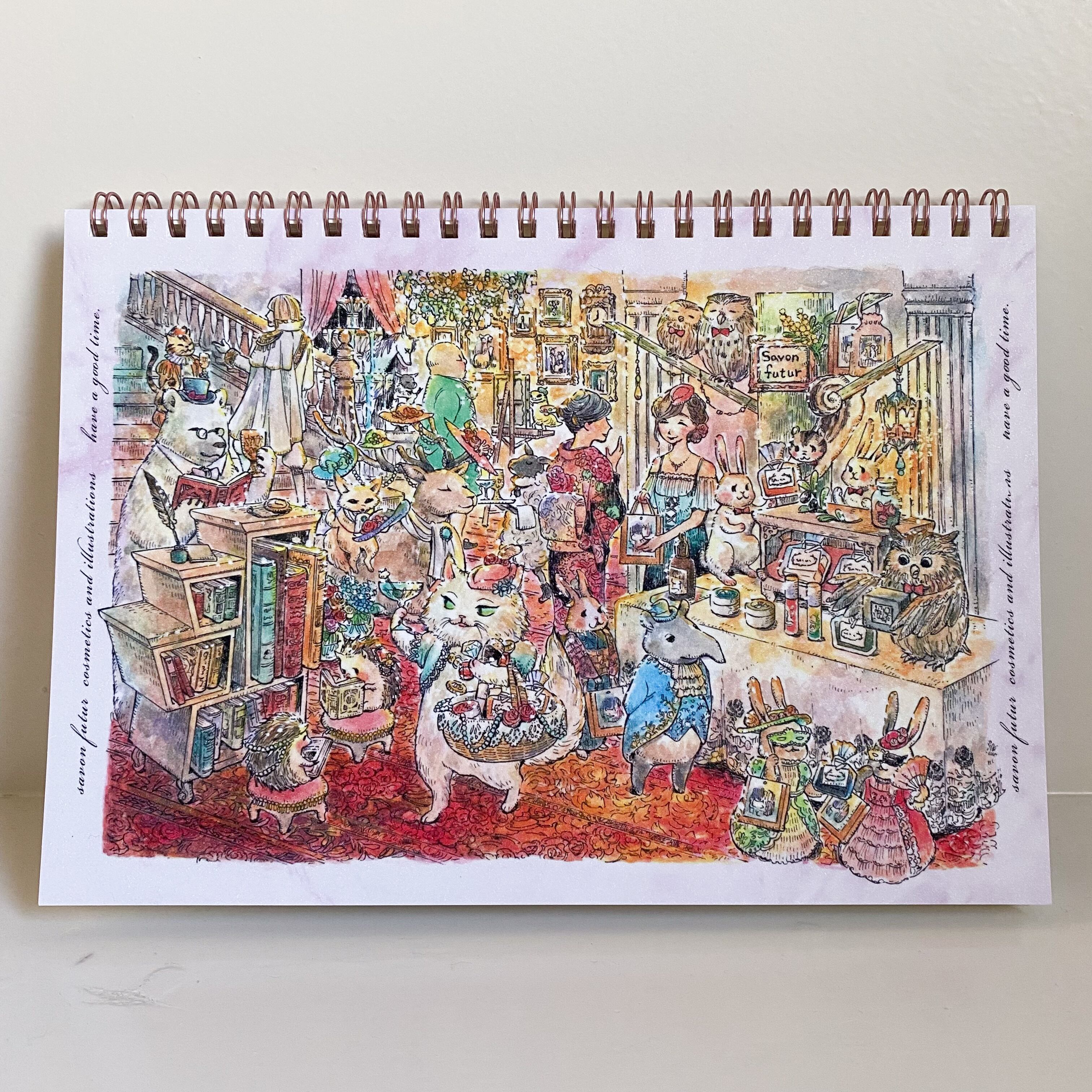 クロッキー帳  / お城のマルシェ