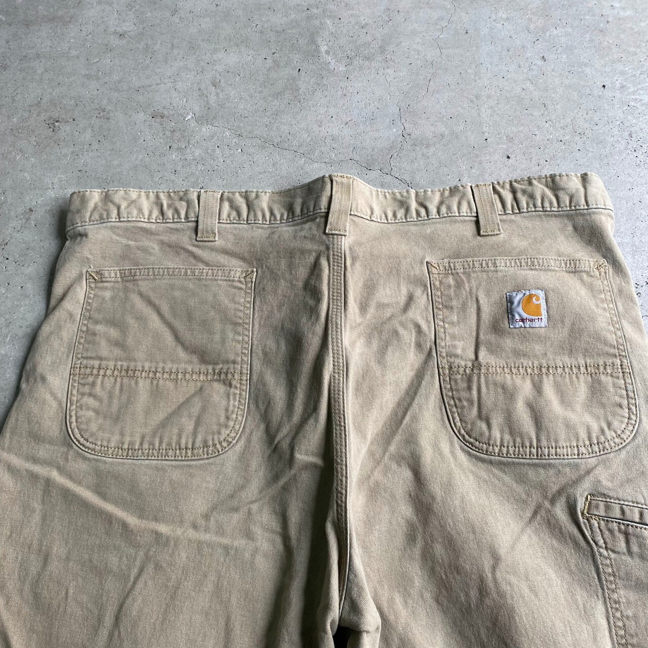 雰囲気系 ビッグサイズ Carhartt カーハート カットオフ ダック地 