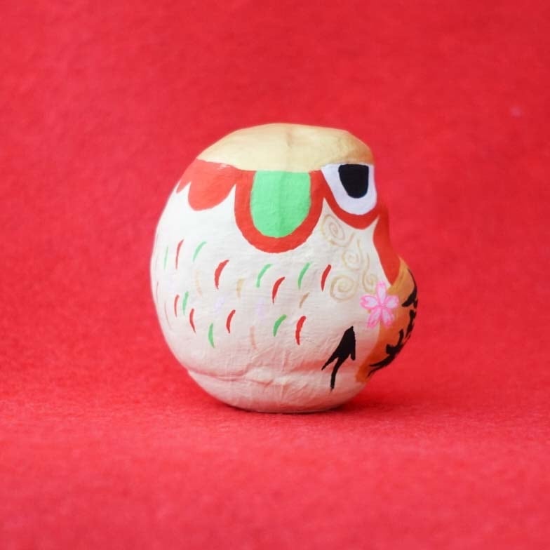 人気】合格祈願 木うそ だるま｜アートだるま 縁起物 | Art Fractal