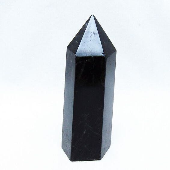 モリオン 黒水晶 六角柱 ポイント 一点物 152-4109