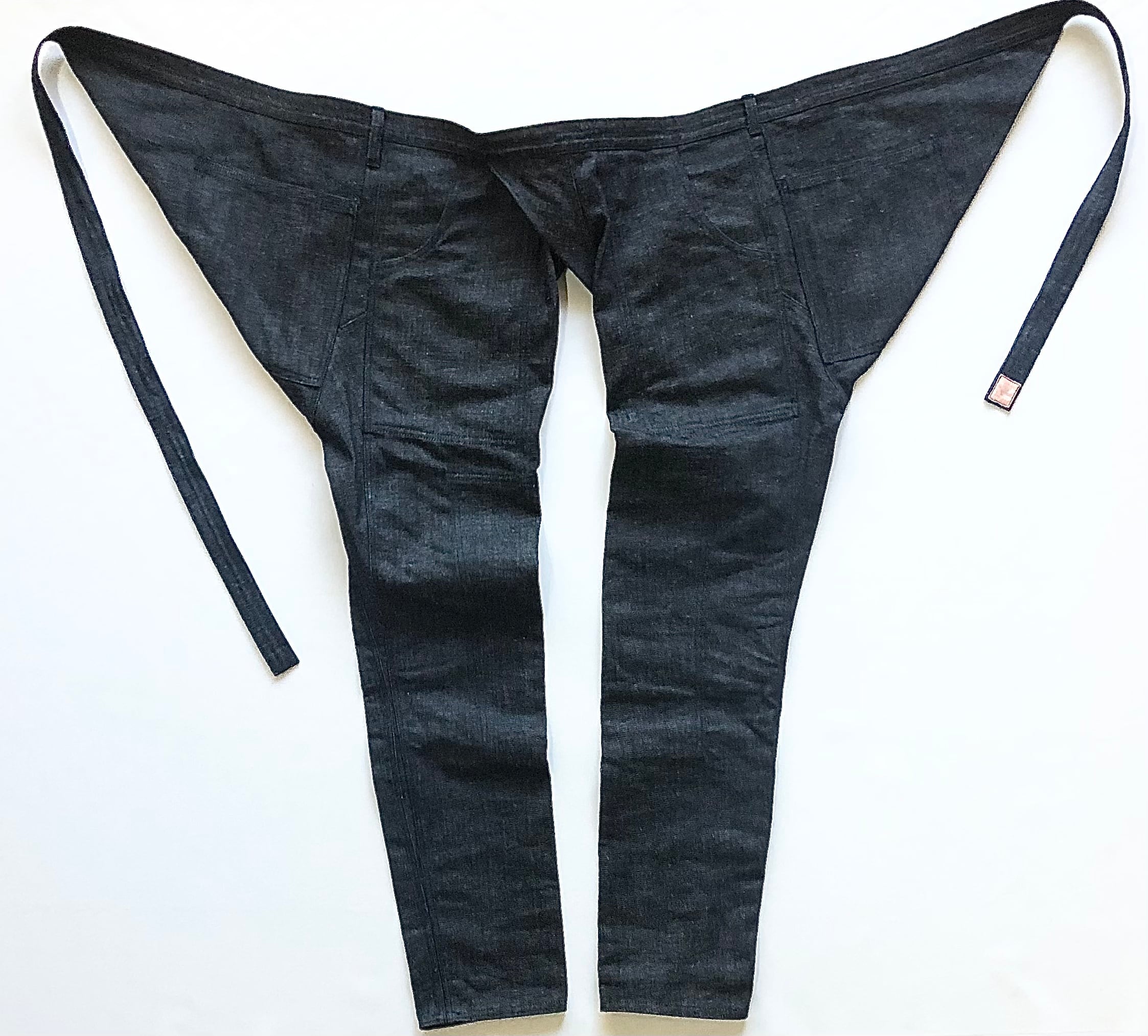 股引 ≪MATABIKI≫ スリム / コットンヘンプデニム ( インディゴ