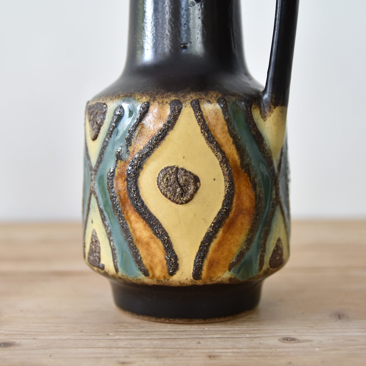 W.Germany Strehla Pottery Vase / ドイツ シュトレーラ ポタリー