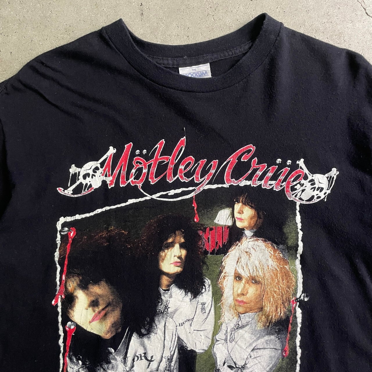 年代 MOTLEY CRUE モトリークルー Dr.FEELGOOD TOUR バンドTシャツ