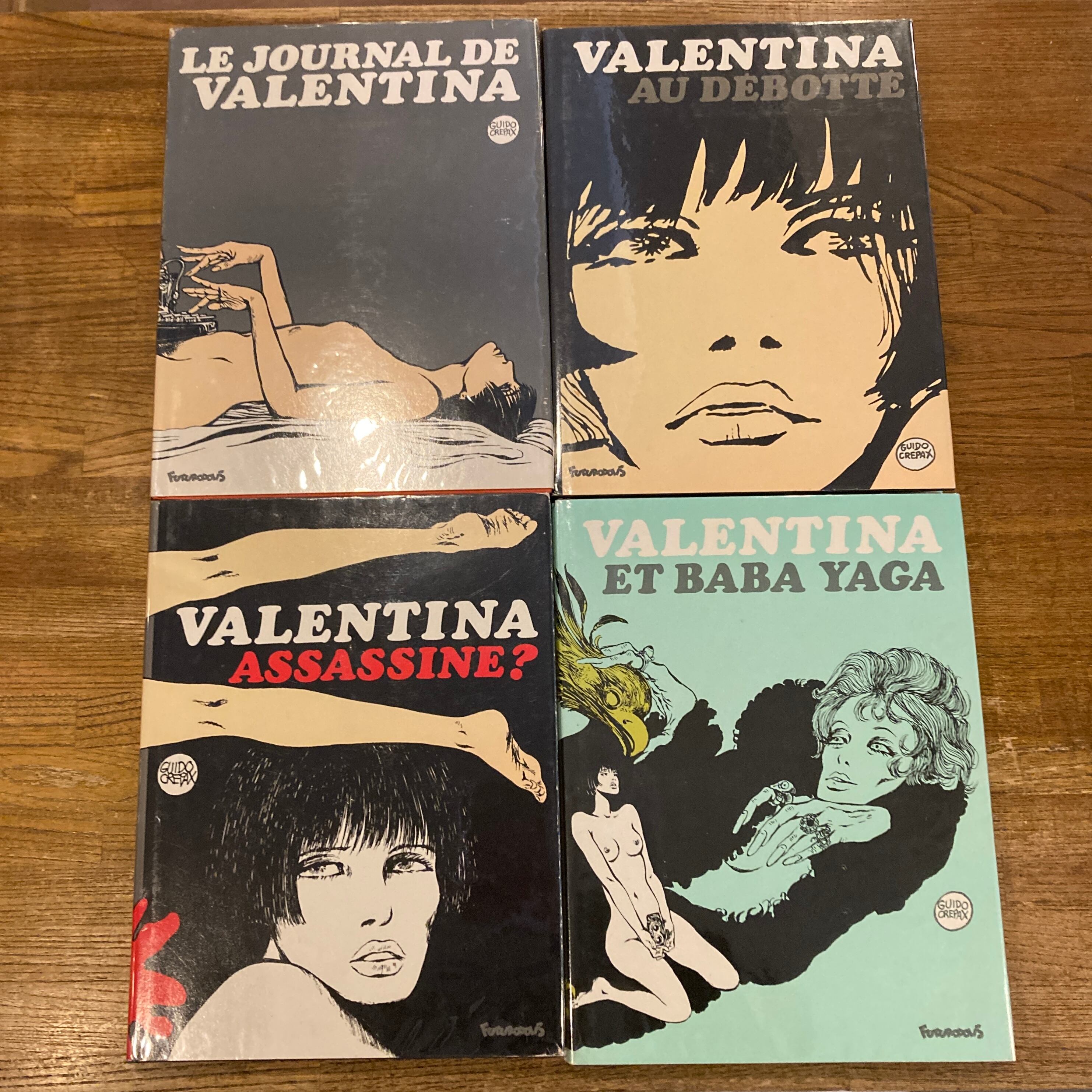 Le Journal de Valentina 4巻揃 / Guido Crepax | 百年 Guido Crepax 
