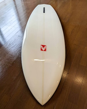 KatsuKawaminami Surfboards “ KK Diamondtail " 6’4”  Single "