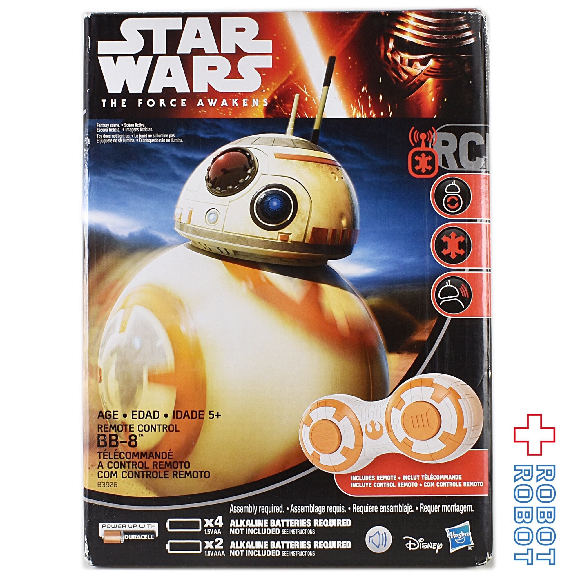 タカラトミー スター・ウォーズ フォースの覚醒 BB-8 RC 開封