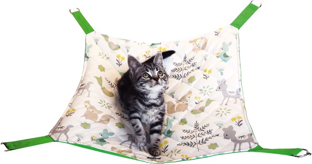 【猫ちゃん用】猫のハンモック　森の動物たち