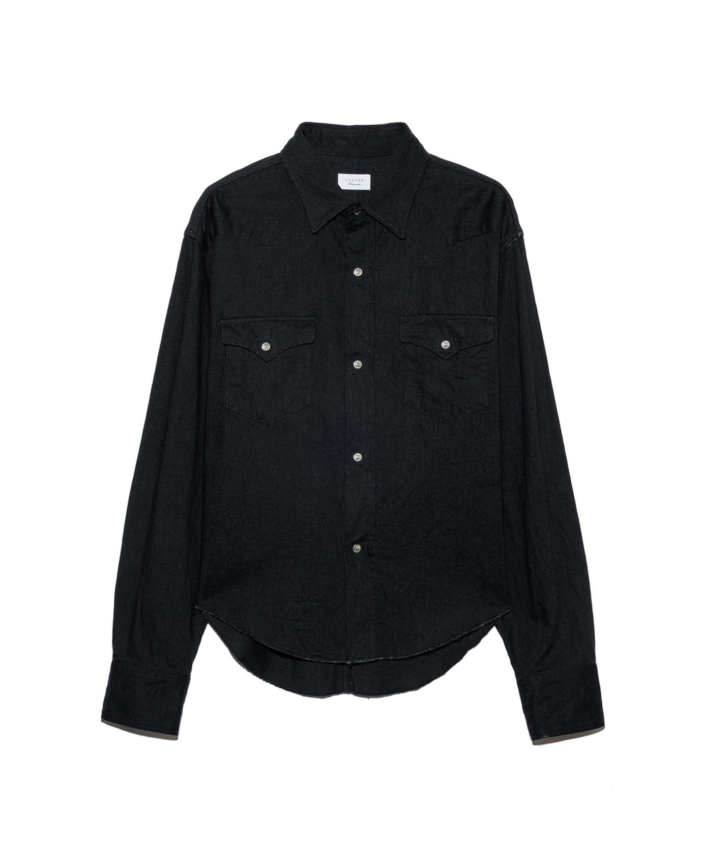 UNUSED / US2559 DENIM WESTERN SHIRT(BLACK) | AfterSchool (アフター