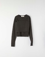 DU250714 Knit Cardigan Bustier Set 【novelty対象item】