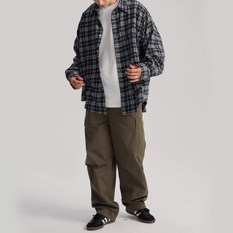 ★BASIC FLANNEL PLAID SHIRT　　　A0684