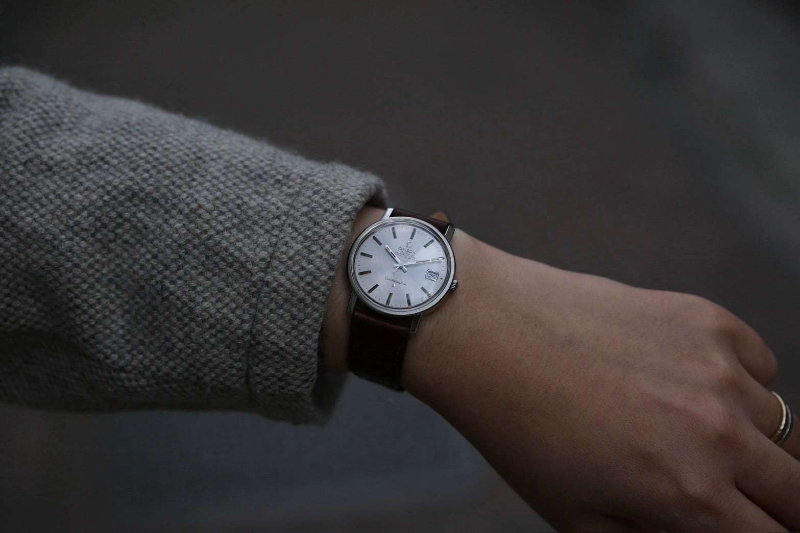 OMEGA】 1968年製 オメガ コンステレーション デイト ショートラグ