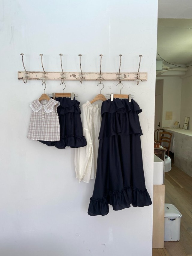 ˚.꒰ mamaとお揃い可♡ ꒱.˚ kids【 予約商品 】2025夏新作  Anne shirley (アンシャーリー) ダイアナスカート