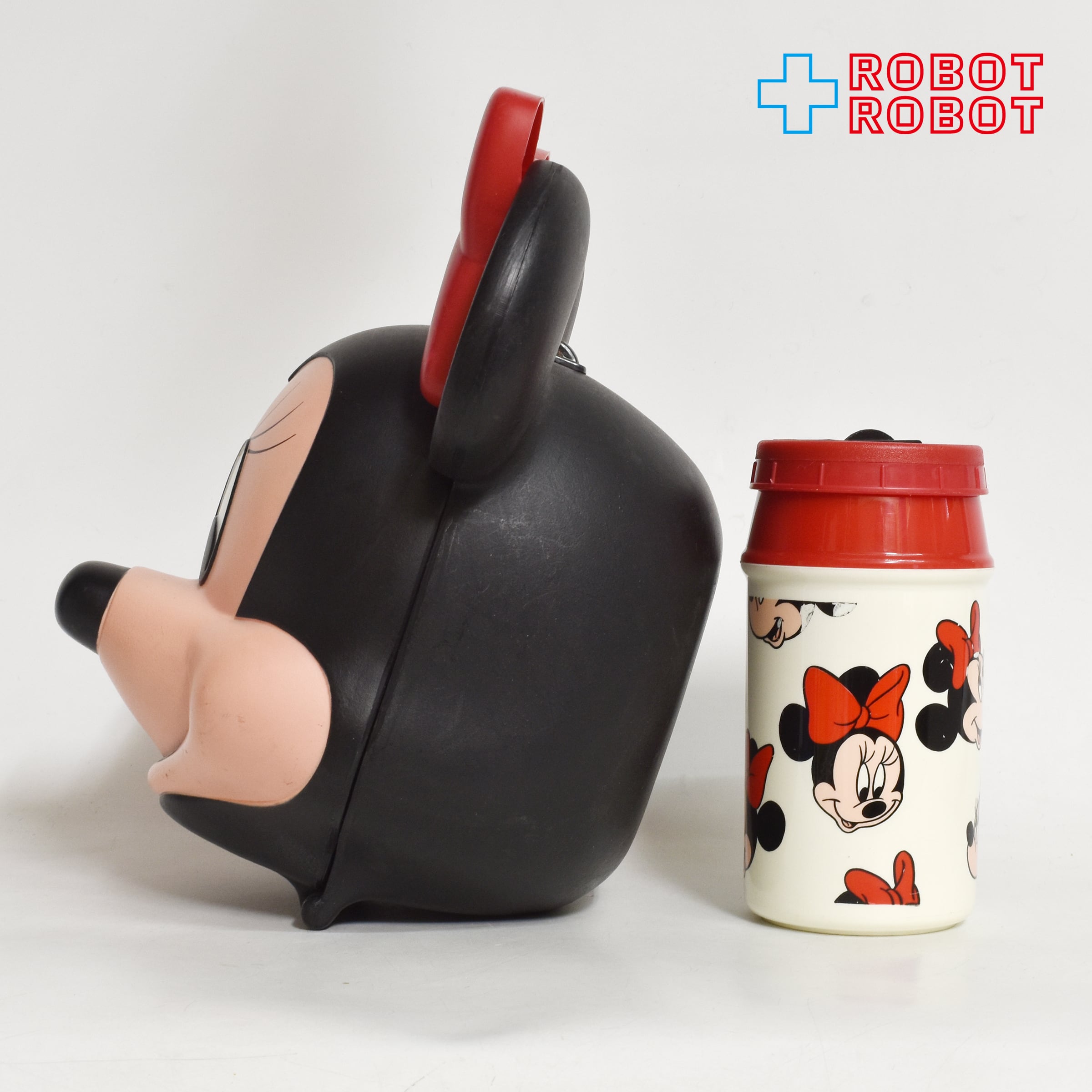 ディズニー ミニーマウス ランチキット 顔のカタチのランチボックス